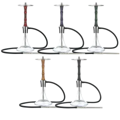 Кальян Totem Hookah Idol Burned Cherry (красный, полный комплект)