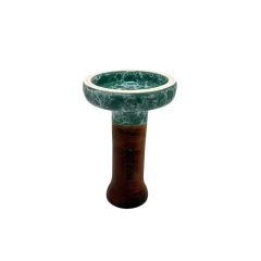 Глиняна чаша 2x2Hookah Flat Aqua (Блакитний)