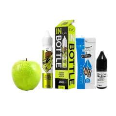 Набор для самозамеса In Bottle EVO Sour Green Apple (Кислое зеленое яблоко, 50 мг, 30 мл)