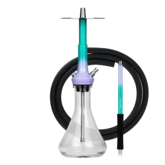 Кальян Amotion Doppler Petrol (фіолетово-бірюзовий, повний комплект)