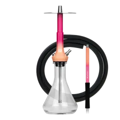 Кальян Amotion Doppler Coral (оранжево-рожевий, повний комплект)