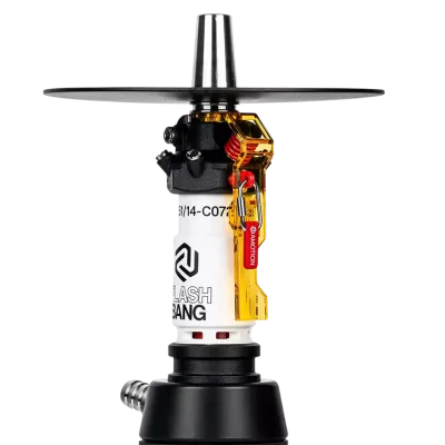Кальян Amotion Flash Bang Amber (Червоно-жовтогарячий, повний комплект)