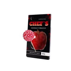 Табак Chefs Red apple candy (Яблочные Конфеты, 100 г)