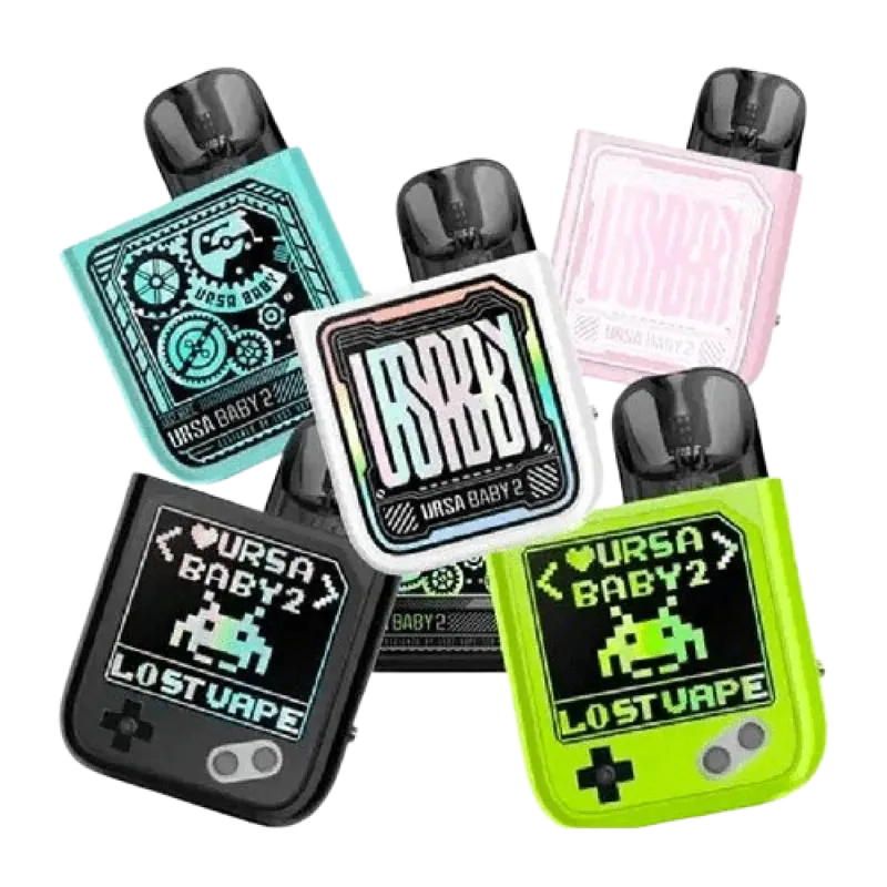 многоразовый POD Lost Vape Ursa Baby 2 900 Tech White Fancy Maze