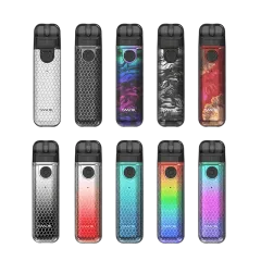 Smok Novo 4 Mini 900 Fluid Black Grey (Сірий Чорний, з картриджем) Багаторазовий POD
