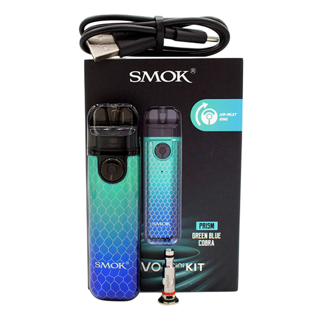 багаторазовий POD Smok Novo 4 Mini 900 7-color Cobra