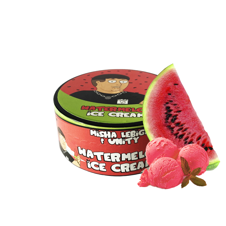 Табак Unity x Lebiga Watermelon Ice Cream (Мороженое Арбуз, 100 г) в Украине