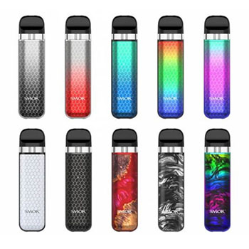 многоразова електронна сигарета Smok Novo 2X Pod Kit 800 Green Blue Cobra