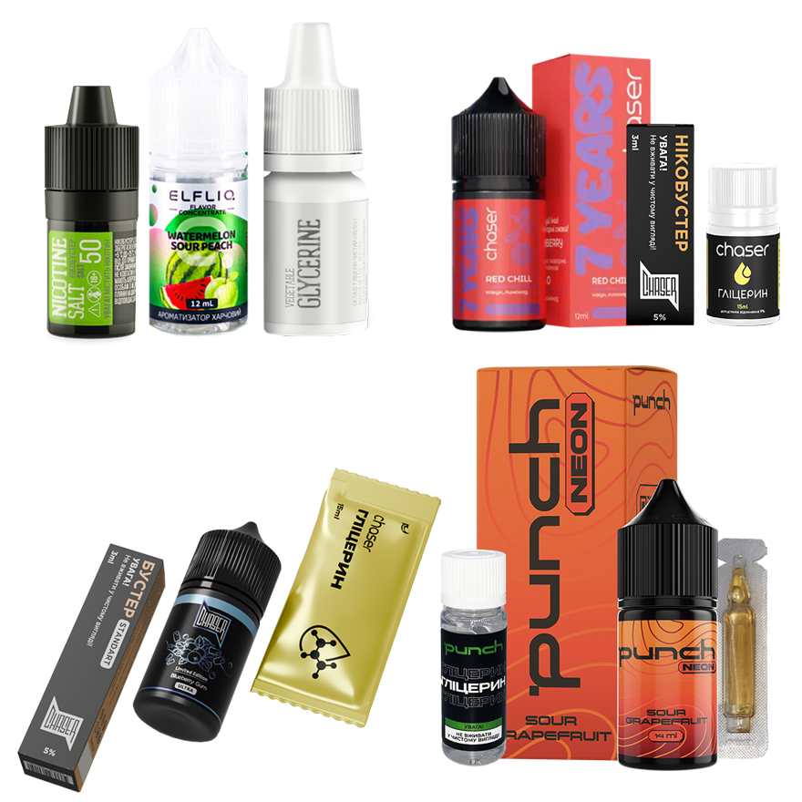 Рідини для Vaporesso XROS — топ смаків і брендів
